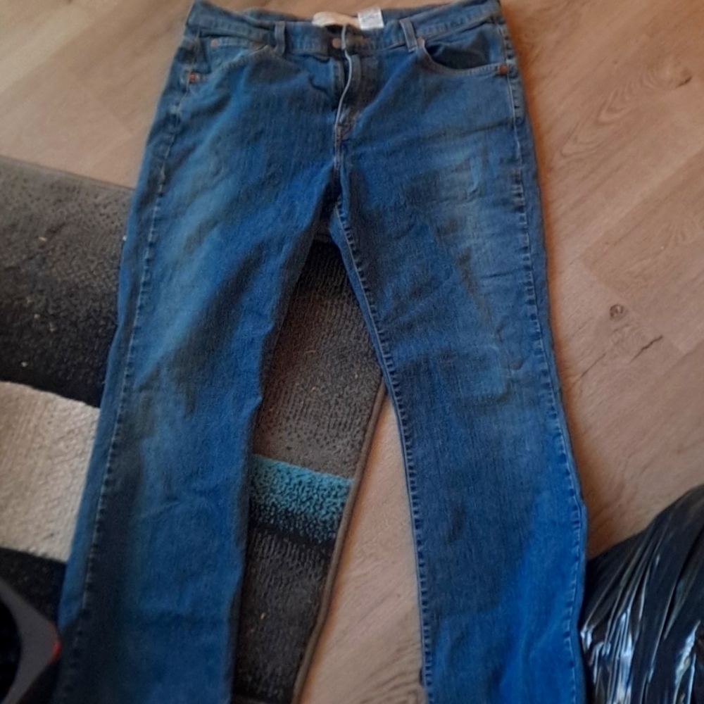 Levi's 513 ladies size 14m blue